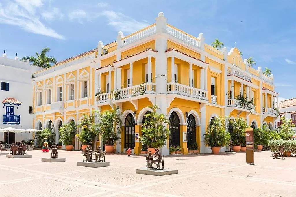 Casa En La Mejor Plaza De La Ciudad Vieja Διαμέρισμα Cartagena